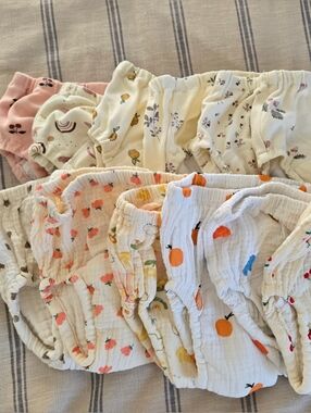 Set Of 12 Pr Kids Training Pants - Printed Set. Size 100.